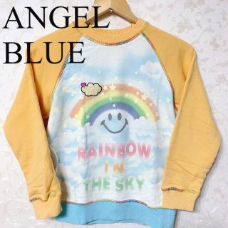 エンジェルブルー(angelblue)の古着 ANGEL BLUE 子供服 トレーナー S 140 秋冬春服(Tシャツ/カットソー)