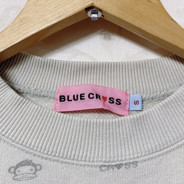 古着 BLUE CROSS 子供服 トレーナー S 140 春秋冬服