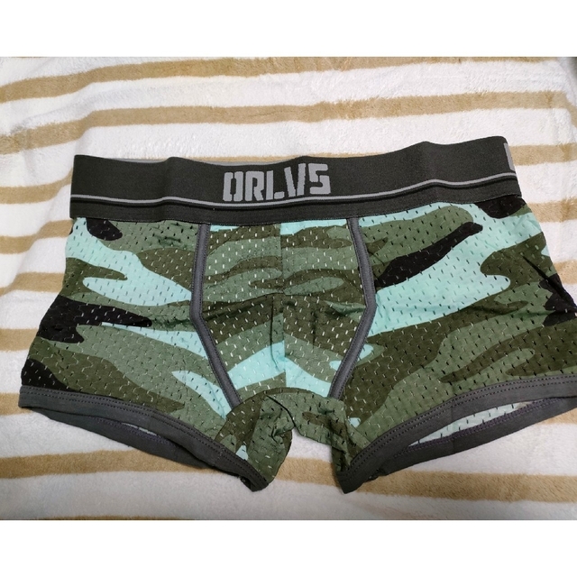 ORLVS メッシュボクサーパンツ　（Mサイズ）２枚セット メンズのアンダーウェア(ボクサーパンツ)の商品写真