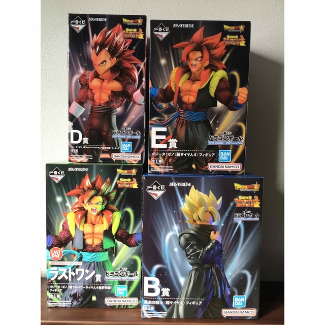 ドラゴンボール一番くじフィギュアB〜E