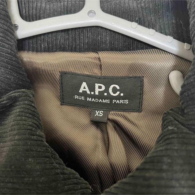 A.P.C(アーペーセー)の【早い者勝ち】美品 A.P.C コーデュロイ襟切り替えブルゾン メンズのジャケット/アウター(ブルゾン)の商品写真