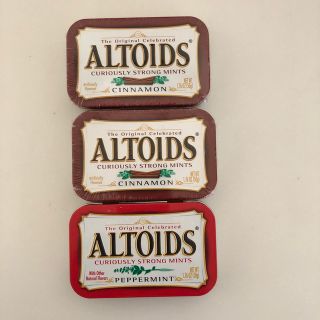 ミント　Altoids  缶(小物入れ)