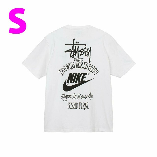 新品未使用 Stussy x Nike Tシャツ