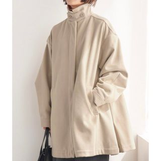 ザラ(ZARA)の最終値下げ！メルトンスタンドカラーフレアミドルコート(ロングコート)