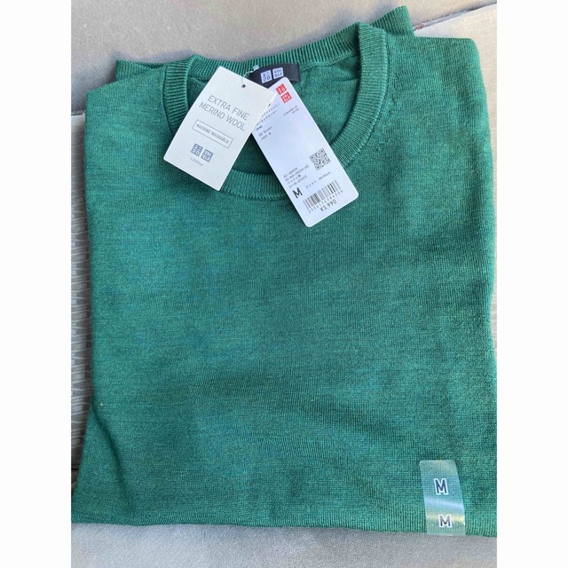 爆買い新作 ユニクロ Extra Fine Merinowool L焦茶 yatesrealty.com
