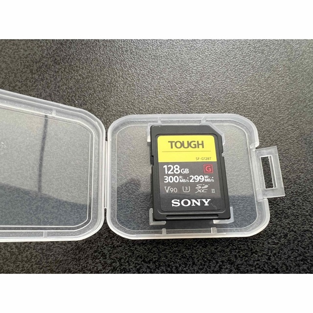 カメラSONY TOUGH 128GB SF-G128T 一度のみ数時間使用