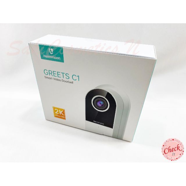 ☆新品☆《3 in 1インターホン》HeimVision C1 iOSのみ対応 スマホ/家電/カメラのカメラ(その他)の商品写真