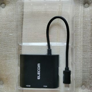 エレコム(ELECOM)の【ELECOM】Type‐C変換アダプタ HDMI VGA 複製/拡張(PC周辺機器)