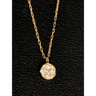 4℃ Pt850 ダブル オプーンハート ネックレス レディース アクセサリー