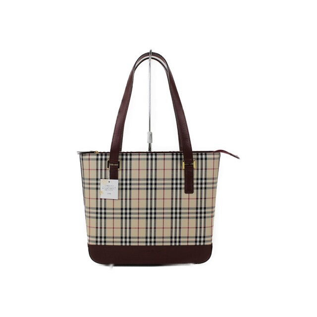 通販 BURBERRY ハンドバッグ【中古】松前R56号店 ブランド ウィメンズ レディース キャンバス ベージュ系 ボルドー系 トートバッグ トートバッグ 通販 BURBERRY ハンドバッグ【中古】松前R56号店 ブランド ウィメンズ レディース キャンバス ベージュ系 ボルドー系 トートバッグ トートバッグ