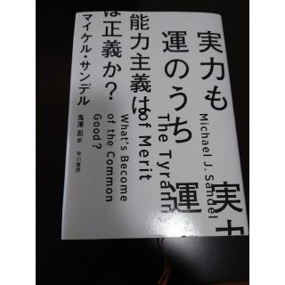 実力も運のうち能力主義は正義か？(その他)