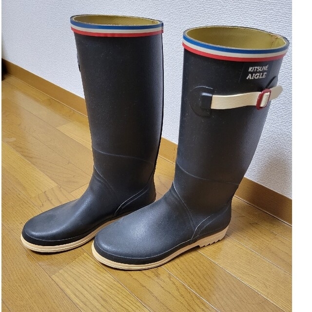 MAISON kitsune×AIGLE レインブーツCOMMEdesGARCONS