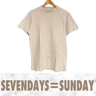 セブンデイズサンデイ(SEVENDAYS=SUNDAY)のSEVENDAYS＝SUNDAY 半袖 Tシャツ カットソー(Tシャツ(半袖/袖なし))