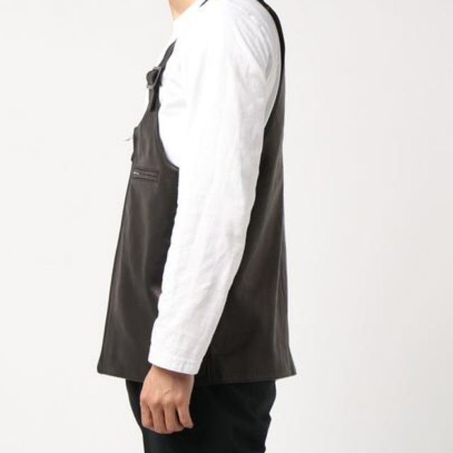 blackmeans FLAGSTUFF Leather Vest レザーの通販 by ちゅらさん blackmeans FLAGSTUFF Leather Vest レザーの通販 by ちゅらさん