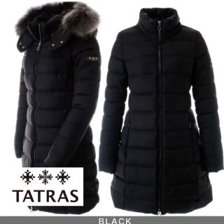 TATRAS - 美品 タトラス TATRAS ロング ファー付き ダウンジャケット