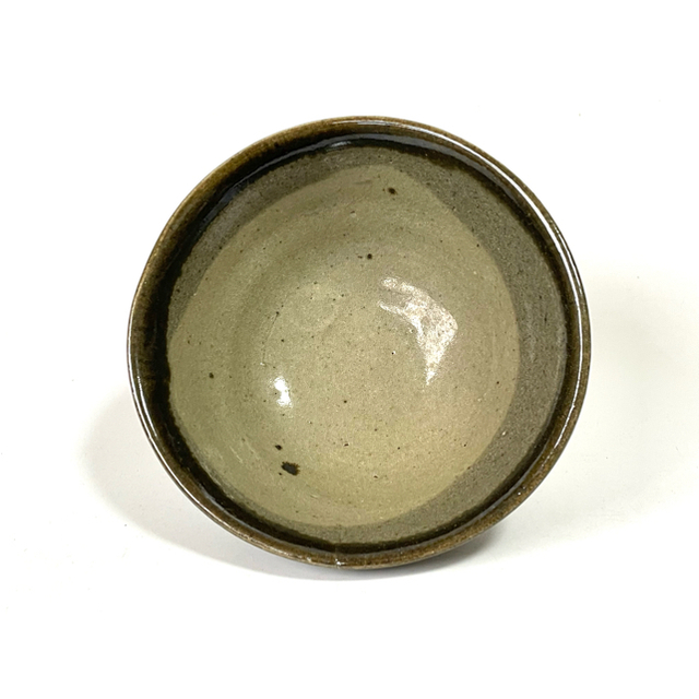 陶芸家 人間国宝 濱田庄司 柳宗悦 合作 縁黒 皮鯨 茶碗 箱付き | www