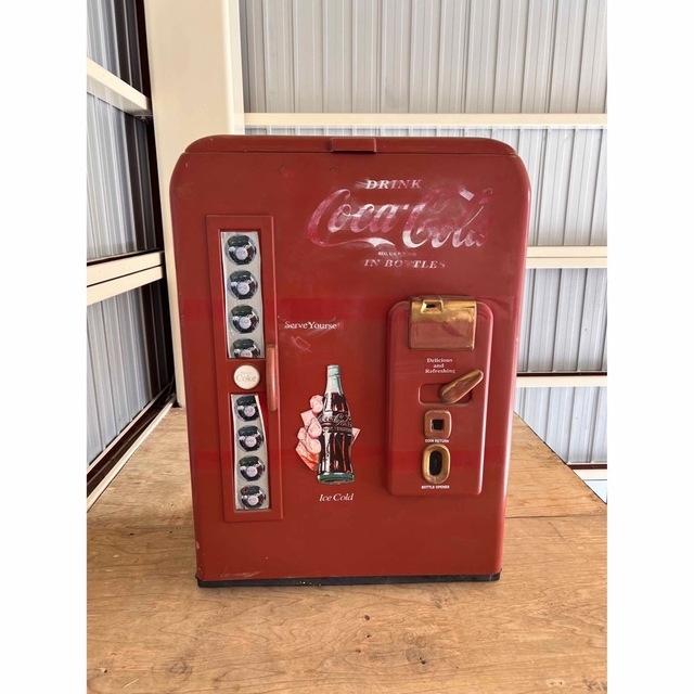 コカ・コーラ - ヴィンテージ　自販機型　クーラーボックス　希少品‼️