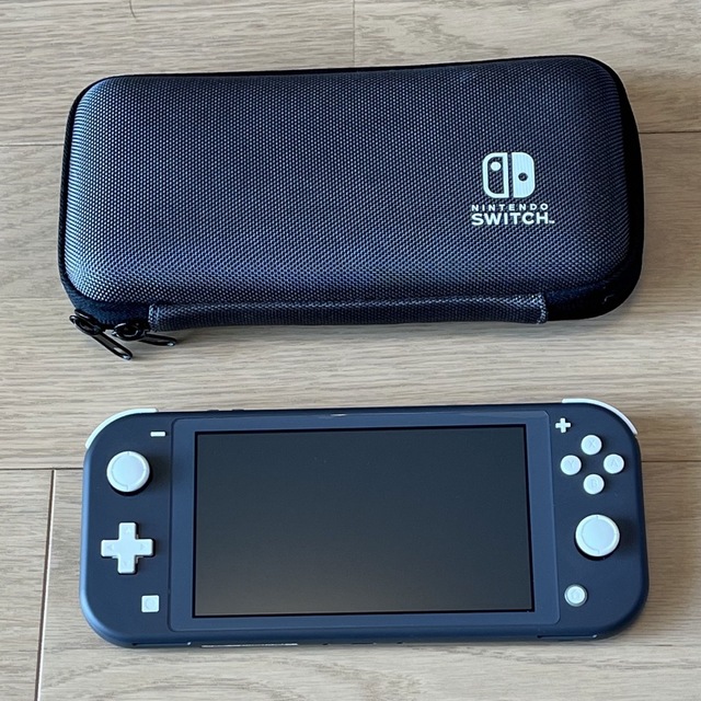 ゲームソフトゲーム機本体Nintendo Switch Liteグレー＋ケース