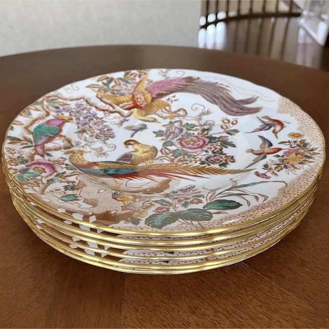 【希少品】ロイヤルクラウンダービー★オールドエイビス★ディナー皿 6枚