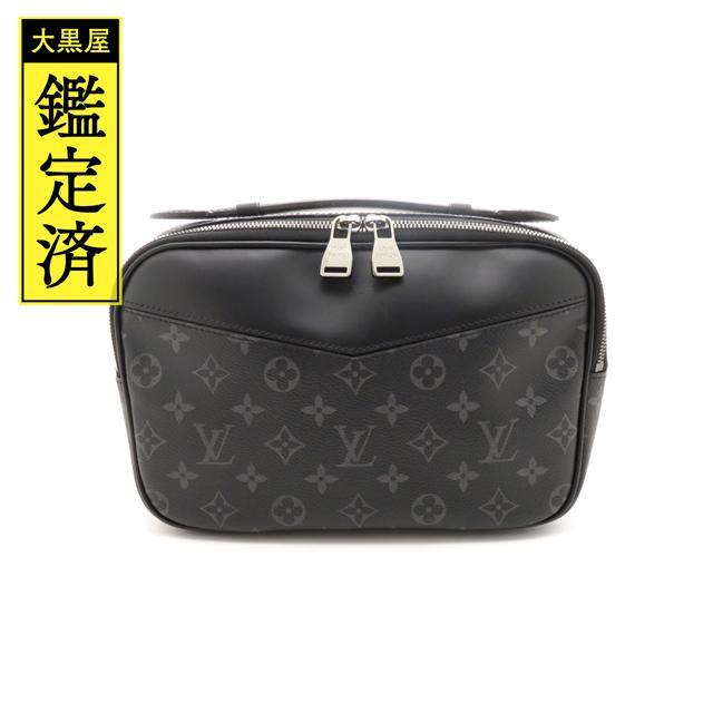 LOUIS VUITTON - LOUIS VUITON　バムバッグ　モノグラム・エクリプス　【437】