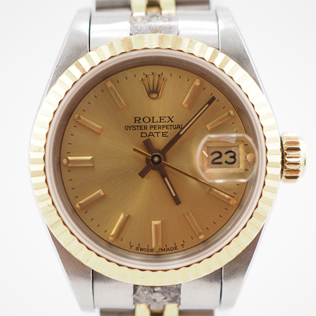 ROLEX - ロレックス ROLEX 腕時計 8番台 デイトジャスト 自動巻き 69173 ゴールド