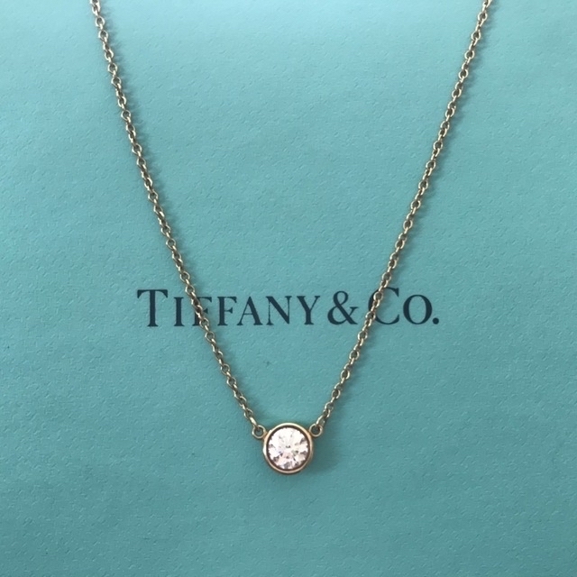 ティファニー バイザヤード 0.31ct ネックレス Tiffany