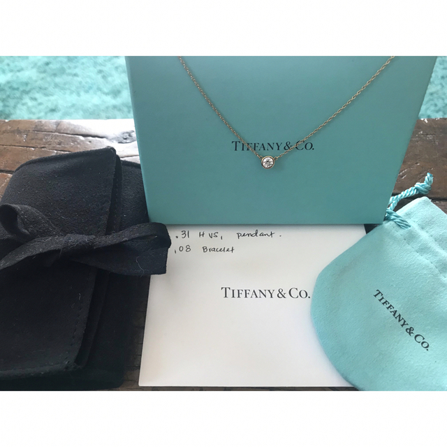 ティファニー バイザヤード 0.31ct ネックレス Tiffany