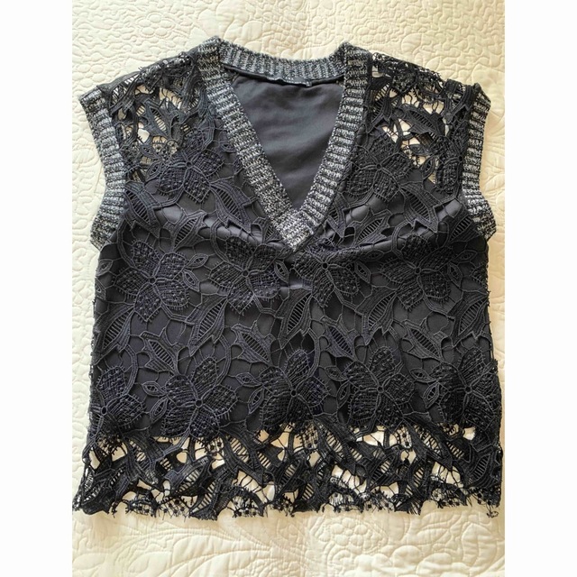ZARA レースベスト