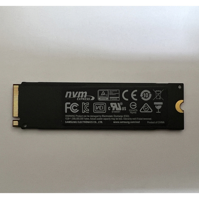 Samsung NVMe SSD M.2 960 Pro 512GB 1