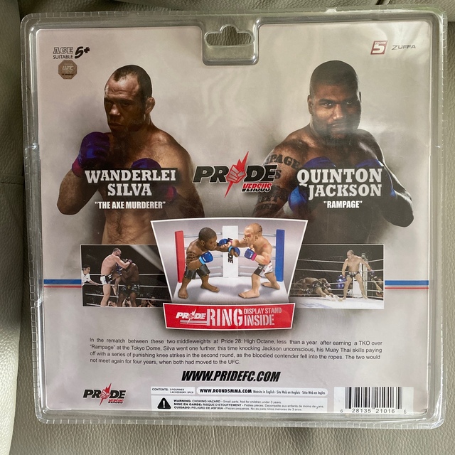 PRIDE Quinton Jackson vs Wanderlei Silva エンタメ/ホビーのフィギュア(その他)の商品写真