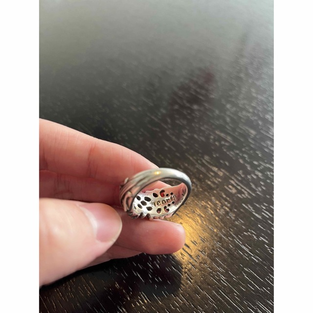 Chrome Hearts(クロムハーツ)のChrome Hearts K&Tリング CZダイアモンド 22号 メンズのアクセサリー(リング(指輪))の商品写真