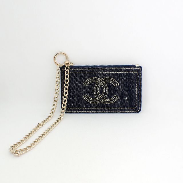 CHANEL シャネル スパークリングデニム・財布