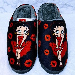 ベティブープ(Betty Boop)のBettyboop💗もこもこボアスリッパ(スリッパ/ルームシューズ)