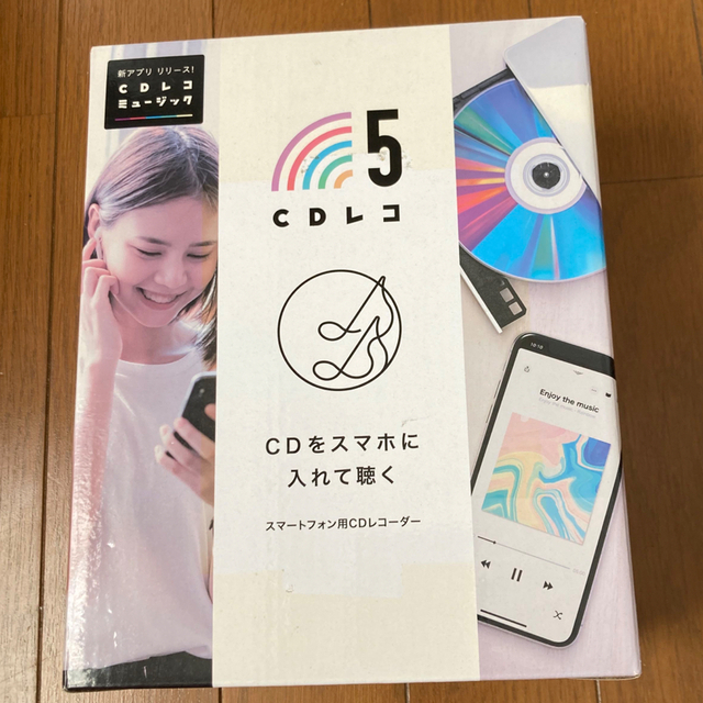 I・O DATA スマートフォン用CDレコーダー CD-5WW CDレコ5