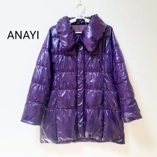 新品 未使用 タグ付き ANAYI アナイ 2017AW ダウンコート 36