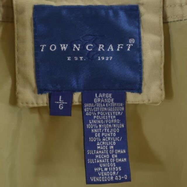 TOWNCRAFT(タウンクラフト)のタウンクラフト 90s オールド ジップジャケット L カーキ系 TOWNCRAFT メンズ 【中古】  【230211】 メンズのジャケット/アウター(ダッフルコート)の商品写真