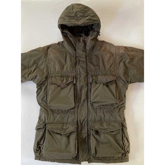 ASPESI(アスペジ)のASPESI中綿フーデッドジャケット S カーキ メンズのジャケット/アウター(ミリタリージャケット)の商品写真