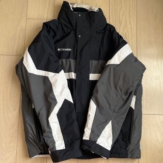 FAJ0764 vintage columbia nylon zip up jk