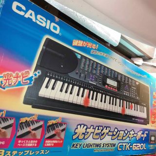 カシオ(CASIO)の※3月始めに処分予定※光ナビゲーションキーボード(キーボード/シンセサイザー)