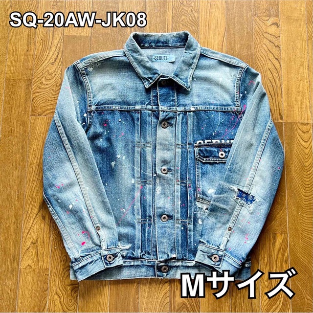 メンズsequel SQ-20aw-JK08 デニムジャケット　M