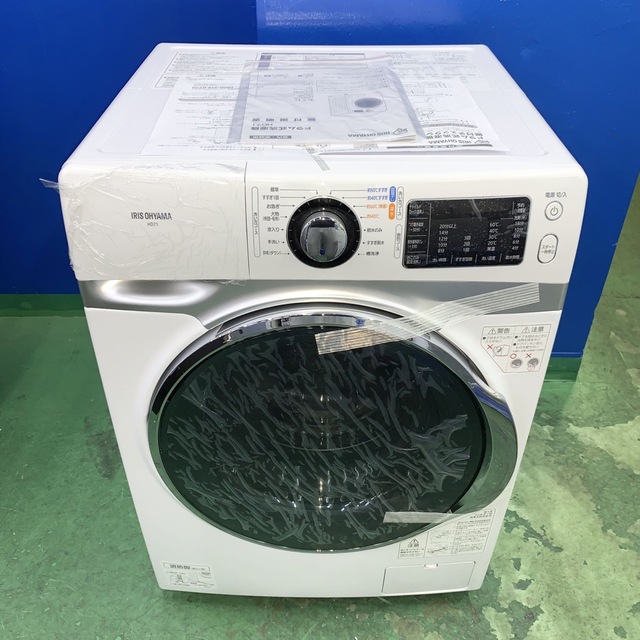 第一ネット ⭐️IRIS OHYAMA⭐️ドラム式洗濯機　2021年　大阪市近郊配送無料 洗濯機