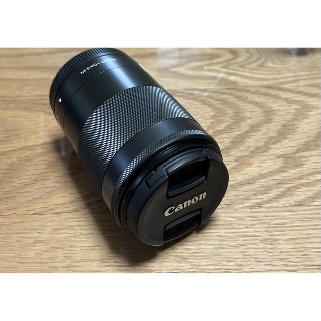 キヤノン　canon EF-M 55-200 フード付き　フィルター付き　美品