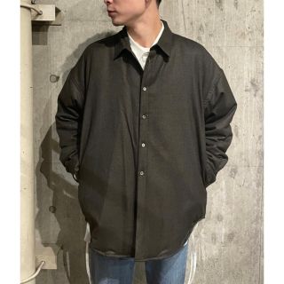 サンシー(SUNSEA)のTOIRONIER/トワロニエ/Padding Loose Shirts(シャツ)