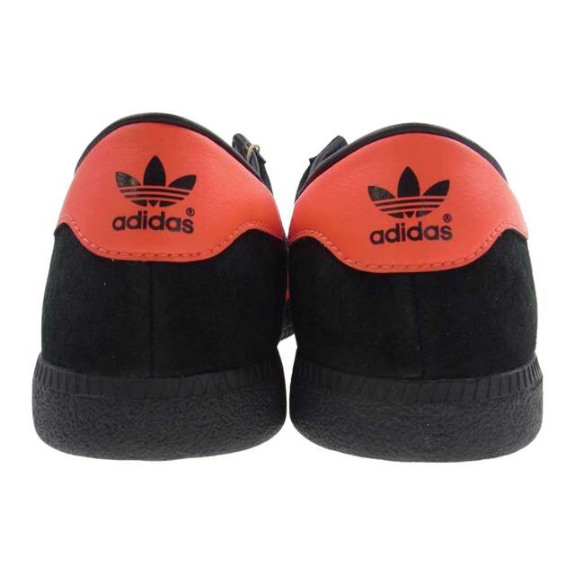 adidas アディダス スニーカー GZ2044 BRUSSELS ブリュッセル スエード ローカット スニーカー ブラック系 レッド系 28.0cm【新古品】【未使用】【中古】