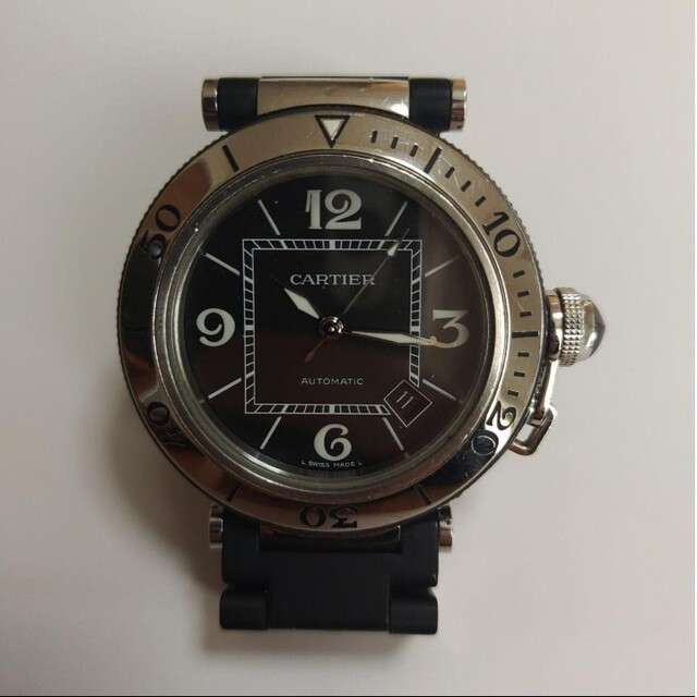 Cartier(カルティエ)のカルティエ　パシャ　シータイマー メンズの時計(腕時計(アナログ))の商品写真