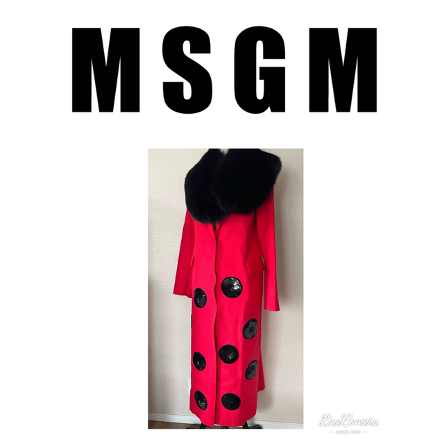 MSGM レアなチェスターコート値下げ