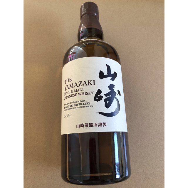 サントリー(サントリー)のサントリー　シングルモルト　ウイスキー　山崎　ピュアモルト　700ml 食品/飲料/酒の酒(ウイスキー)の商品写真