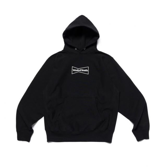 Wasted Youth / HOODIE #2 Black XL