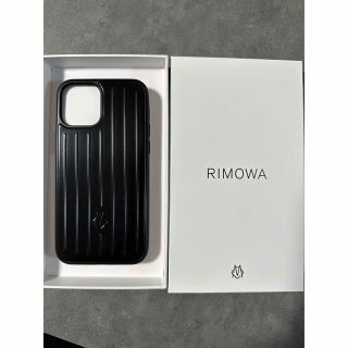 リモワ(RIMOWA)の美品　RIMOWAリモワ　iPhone12Pro ケース(iPhoneケース)