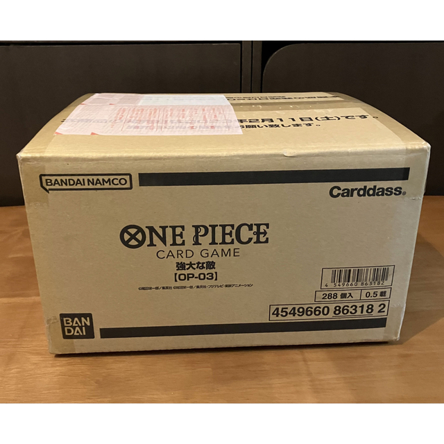 最高の品質の ONE 【新品未開封品】ワンピースカード 強大な敵 1